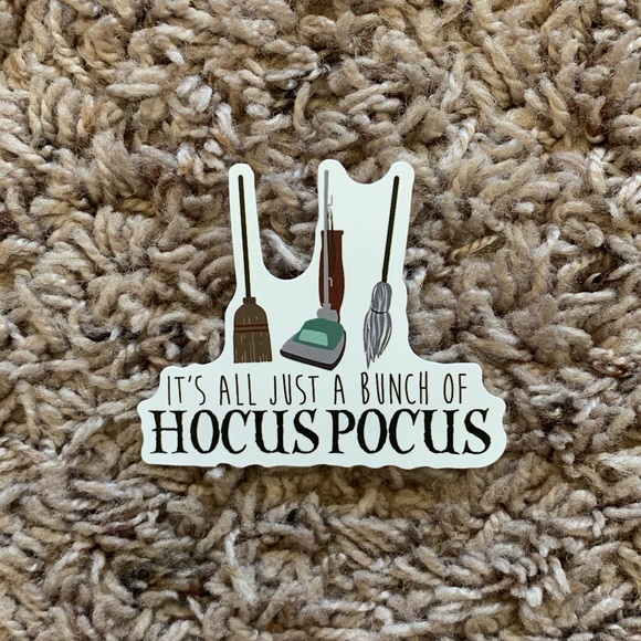 🧙‍♀️ 6/$12 Hocus Pocus Vinyl Sticker Matte - Picture 2 of 3